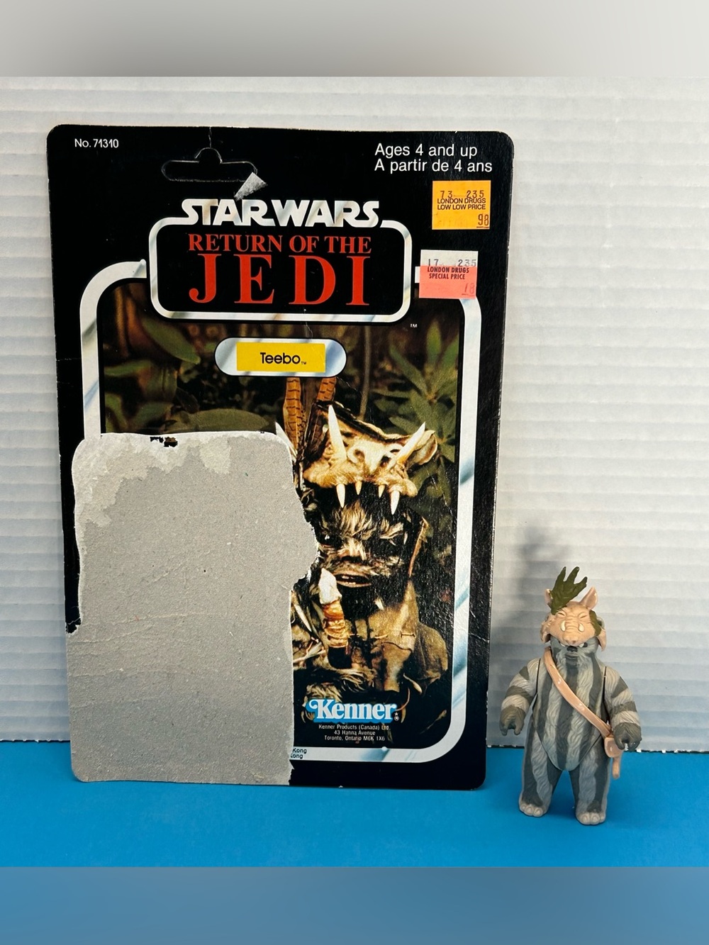 1983 Kenner Star Wars: Return of the Jedi Teebo Action Figure